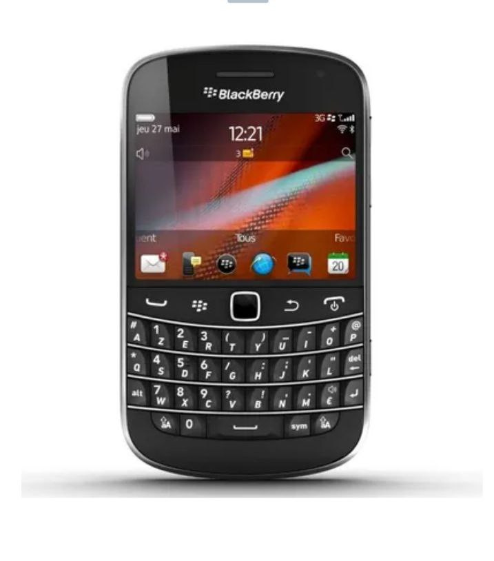 Blackberry Bold 9900 original de 8GB téléphone portable d’occasion neuf à 99%