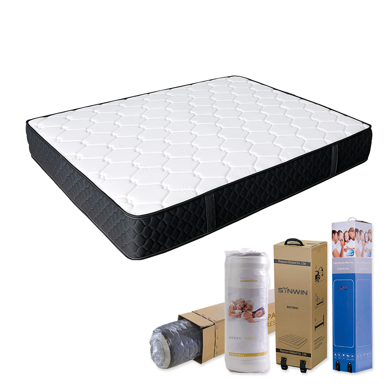 Matelas roulé AVE Original – Queen Size | Matelas d’hôtel à ressorts ensachés individuels haute densité