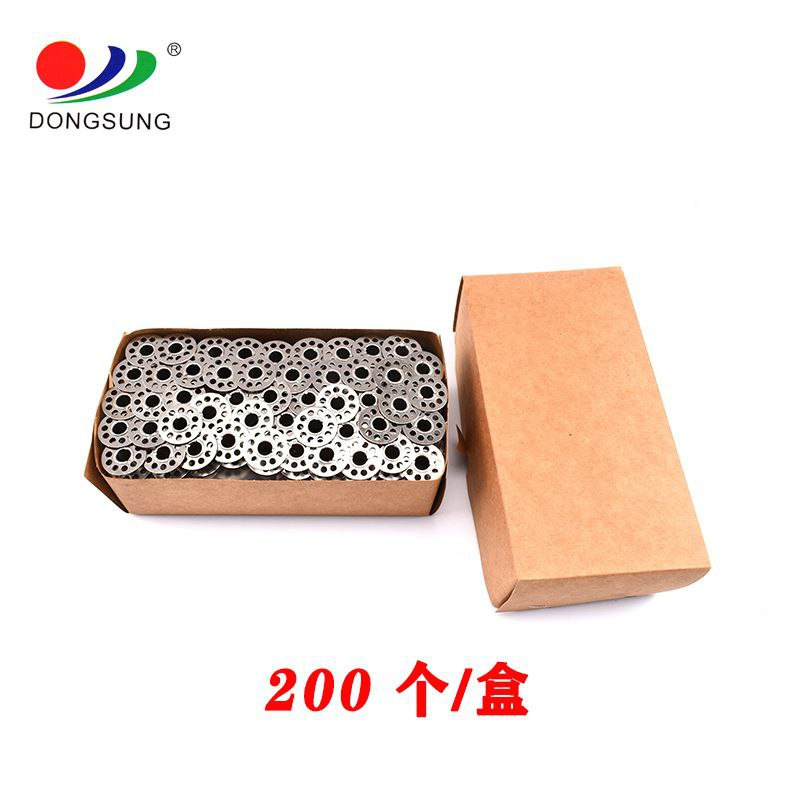 Bobine de machine à coudre à l'ancienne à pédale domestique, noyau de fil, noyau de verrouillage en fer de haute qualité, abeille, trapèze, papillon,