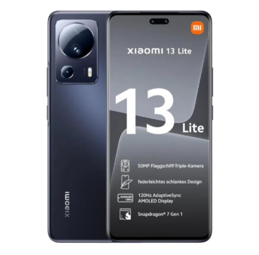 Xiaomi 13lite version outre-mer officiel téléphone portable neuf de 8GB de Ram