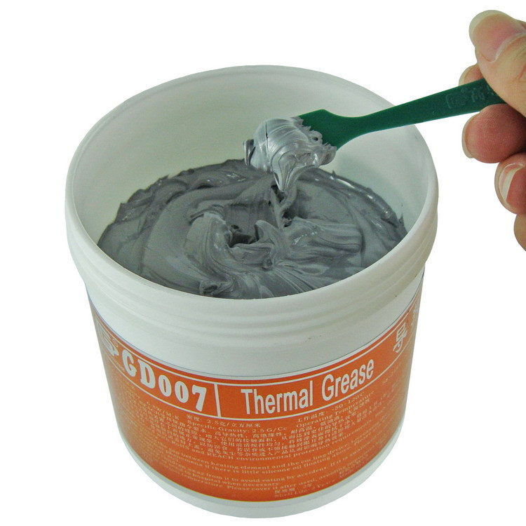 Pot de Graisse Thermique GD007, un type de pâte thermique utilisée pour améliorer la dissipation de la chaleur dans les appareils électroniques