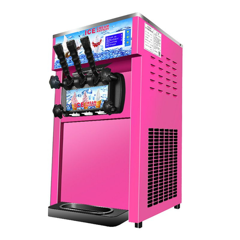 Une machine à glace à l'italienne professionnelle.